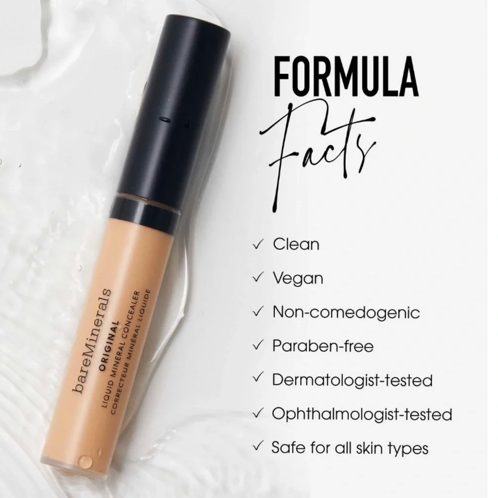 New BareMinerals Original Liquid Mineral Concealer - Light Medium NIB